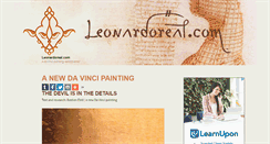 Desktop Screenshot of leonardoreal.com